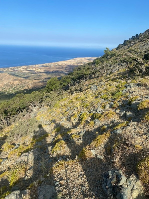 Θέα από την διαδρομή προς το Φεγγάρι